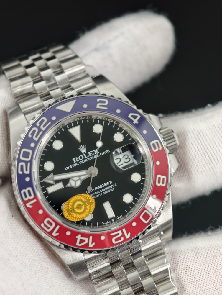 VSF GMT-Master II Pepsi 40mm Jubilee – DD3285 Free-Sprung Looking Super Clone