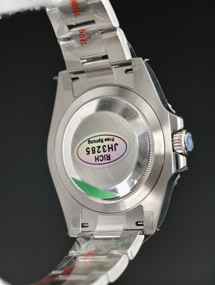 RICH GMT-Master II Batman | 40mm | Free-Sprung JH3285 Super Clone GMT Movement | Oyster Bracelet