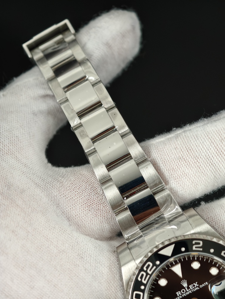 RICH GMT-Master II Batman | 40mm | Free-Sprung JH3285 Super Clone GMT Movement | Oyster Bracelet
