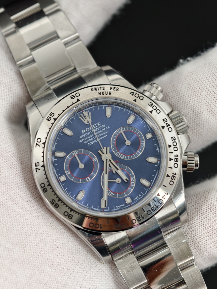 VSF V3 Daytona 116509 40mm Blue Cosmo – Weighted – DD4130 Super Clone