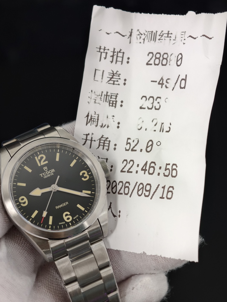 V2F Tudor Ranger 39mm Black Dial – Automatic Movement