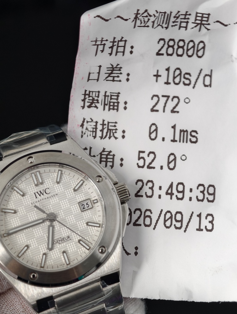 A7 IWC Ingenieur Automatic 40mm White Dial – A2892 Automatic Movement