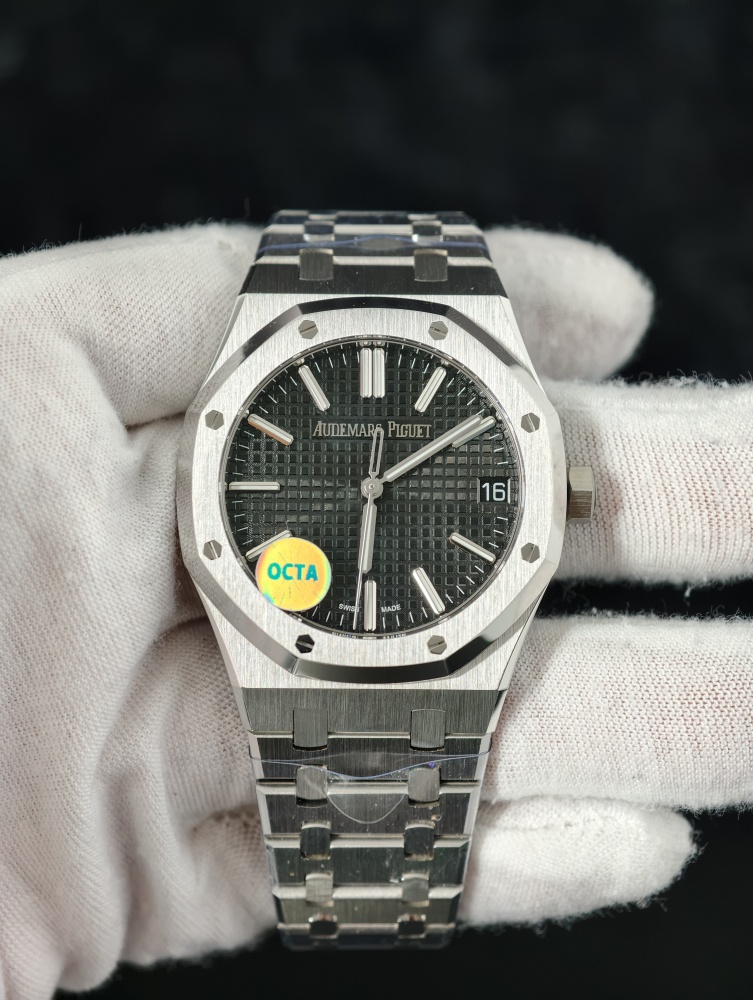 OCTA Royal Oak 15510 41mm Black Dial – JH4302 Free-Sprung Super Clone