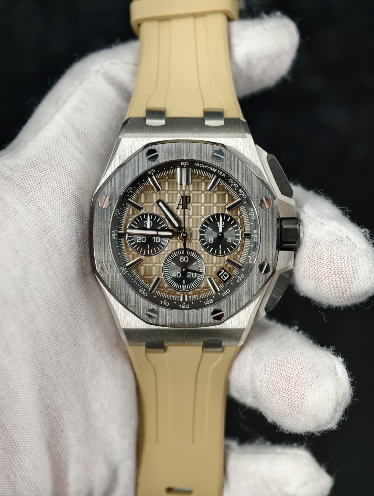 APP Royal Oak Offshore 26420SO 43mm Black – Automatic Flyback Chronograph