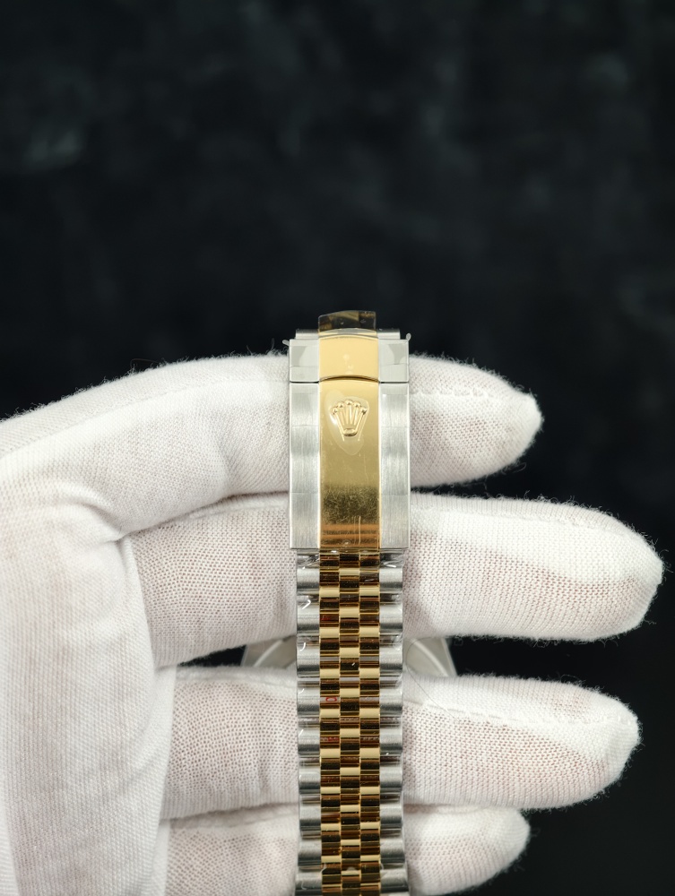RW Datejust Yellow Gold Two-Tone | 36mm | Free-Sprung JH3235 Super Clone Movement | Gold Dial | Jubilee Bracelet | Fluted Bezel