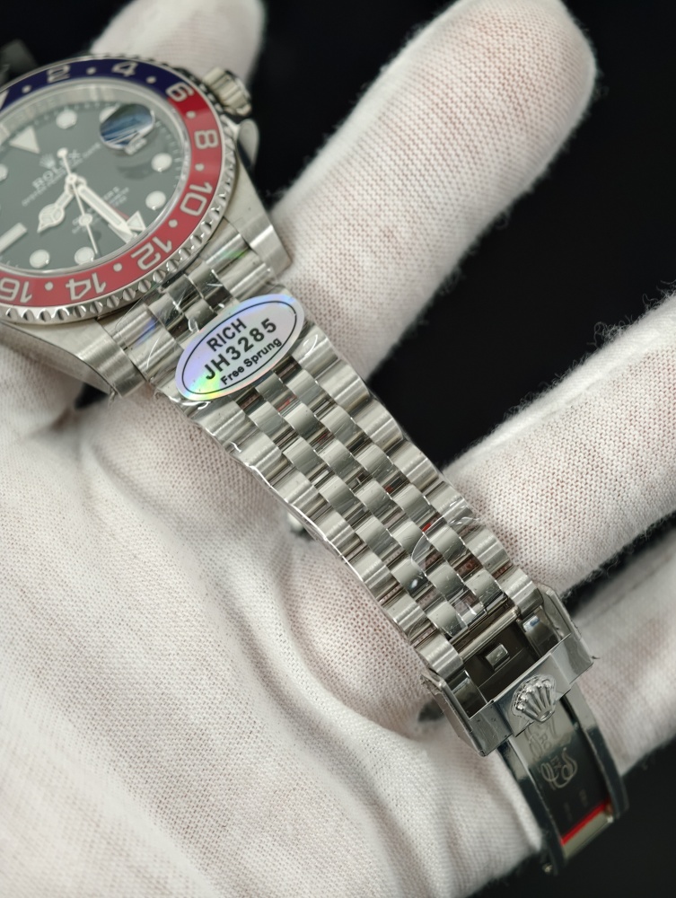 RICH Free-Sprung GMT-Master II Pepsi | Jubilee Bracelet | JH3285 Movement