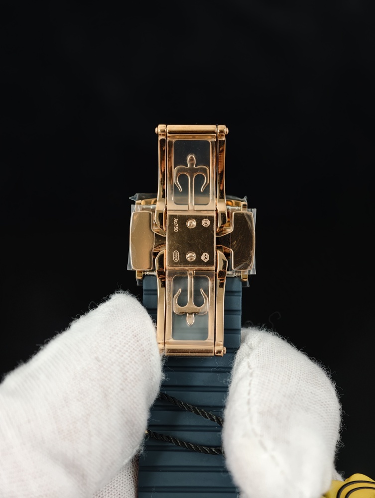 PPM V2 Aquanaut 5261R 40mm Blue-Grey – Weighted – Dandong PP26-330 Annual Calendar