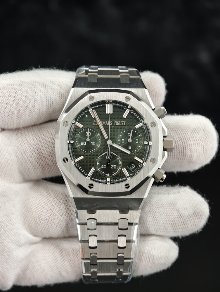 OCTA Royal Oak Chronograph 26240 41mm Green Dial – JH4401 Free-Sprung Super Clone