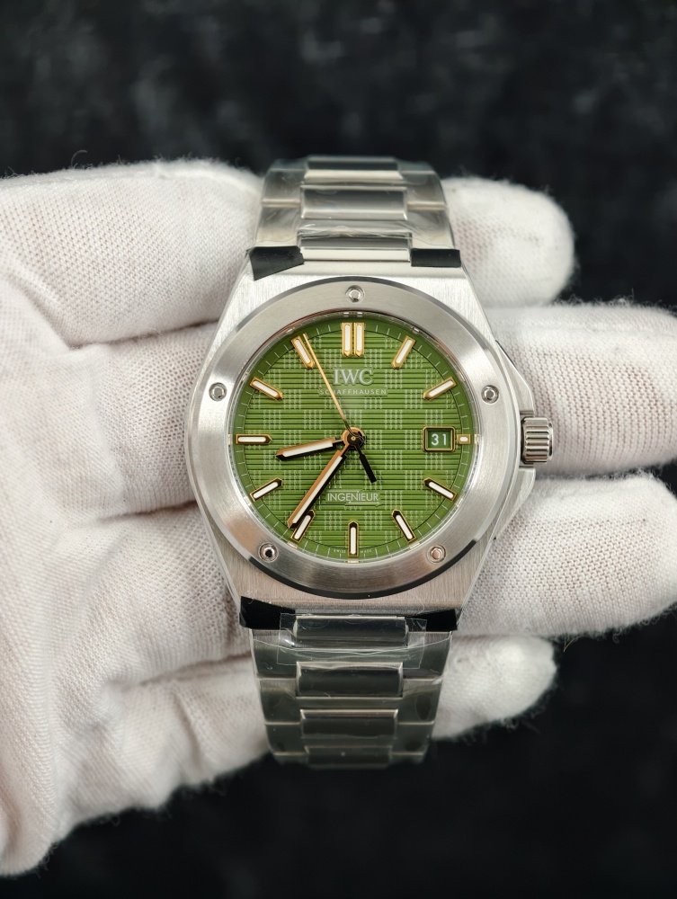 A7 IWC Ingenieur Automatic 40mm Green Dial – A2892 Automatic Movement