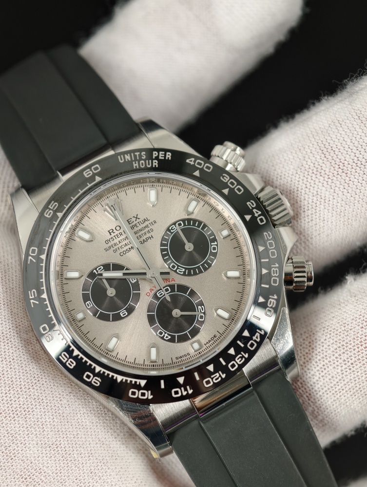 VSF Daytona Ghost 116519LN 40mm Grey Dial – DD4130 Automatic Chronograph - Size E+F