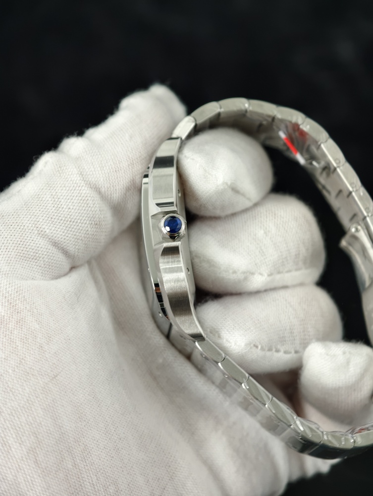BVF Cartier Santos Large 40mm White Dial – Miyota 9015 Automatic Movement