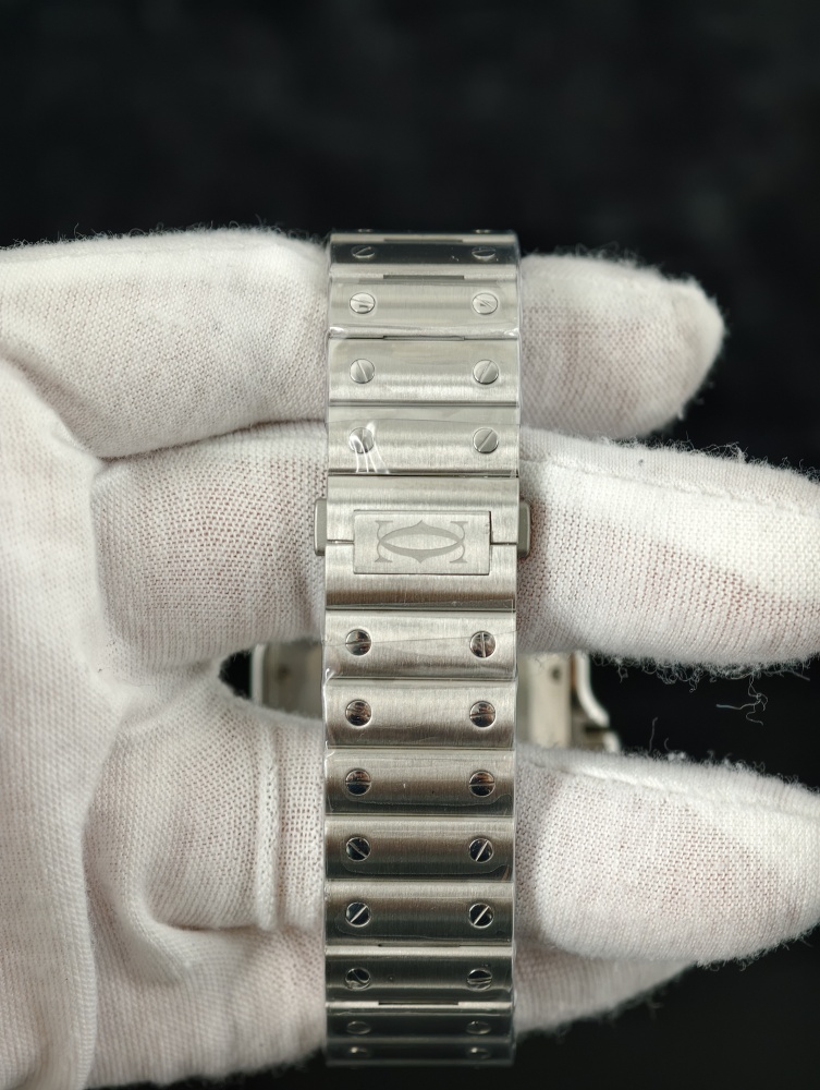 BVF Cartier Santos Large 40mm White Dial – Miyota 9015 Automatic Movement