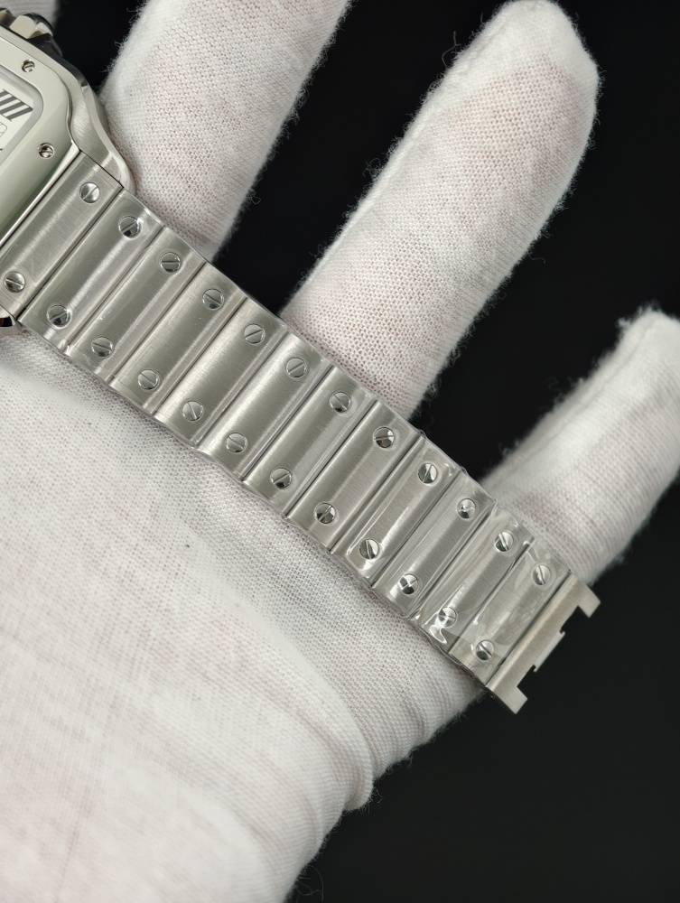 BVF Cartier Santos Large 40mm White Dial – Miyota 9015 Automatic Movement