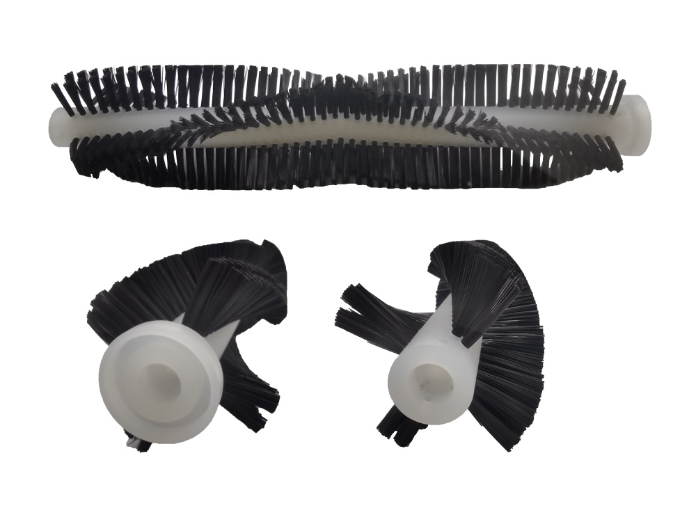 Mini Cylindrical Brush (Nylon,?90mm?OD,?0.4mm?Filament, V-Shape)
