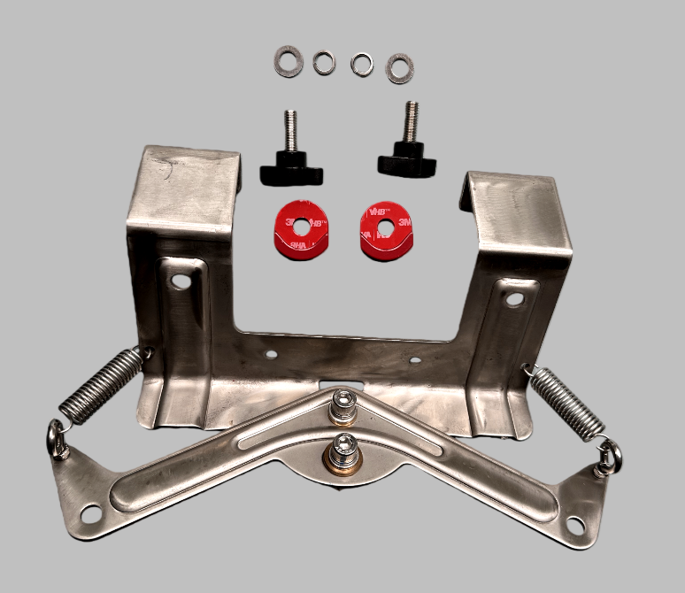 Water Scraper Mounting Assembly