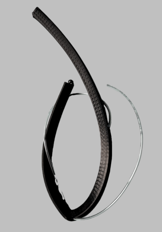 Front Bumper Anti-Collison  Rubber Strip Assembly