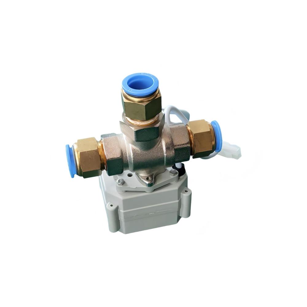 Three-Way Electric Ball Valve Assembly (Straight Port)