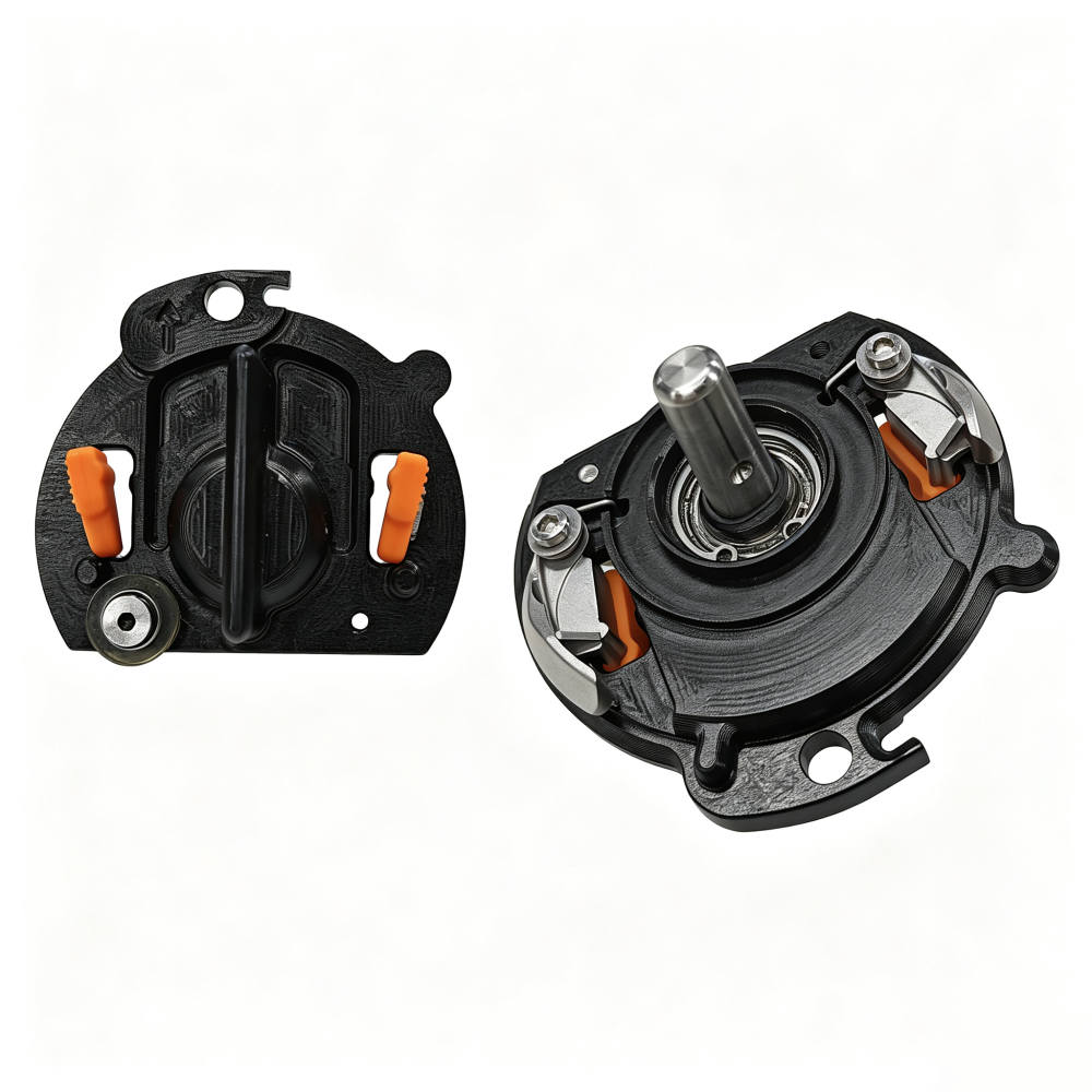 Rear Roller Brush End Cover Assembly (Anti-Drop)
