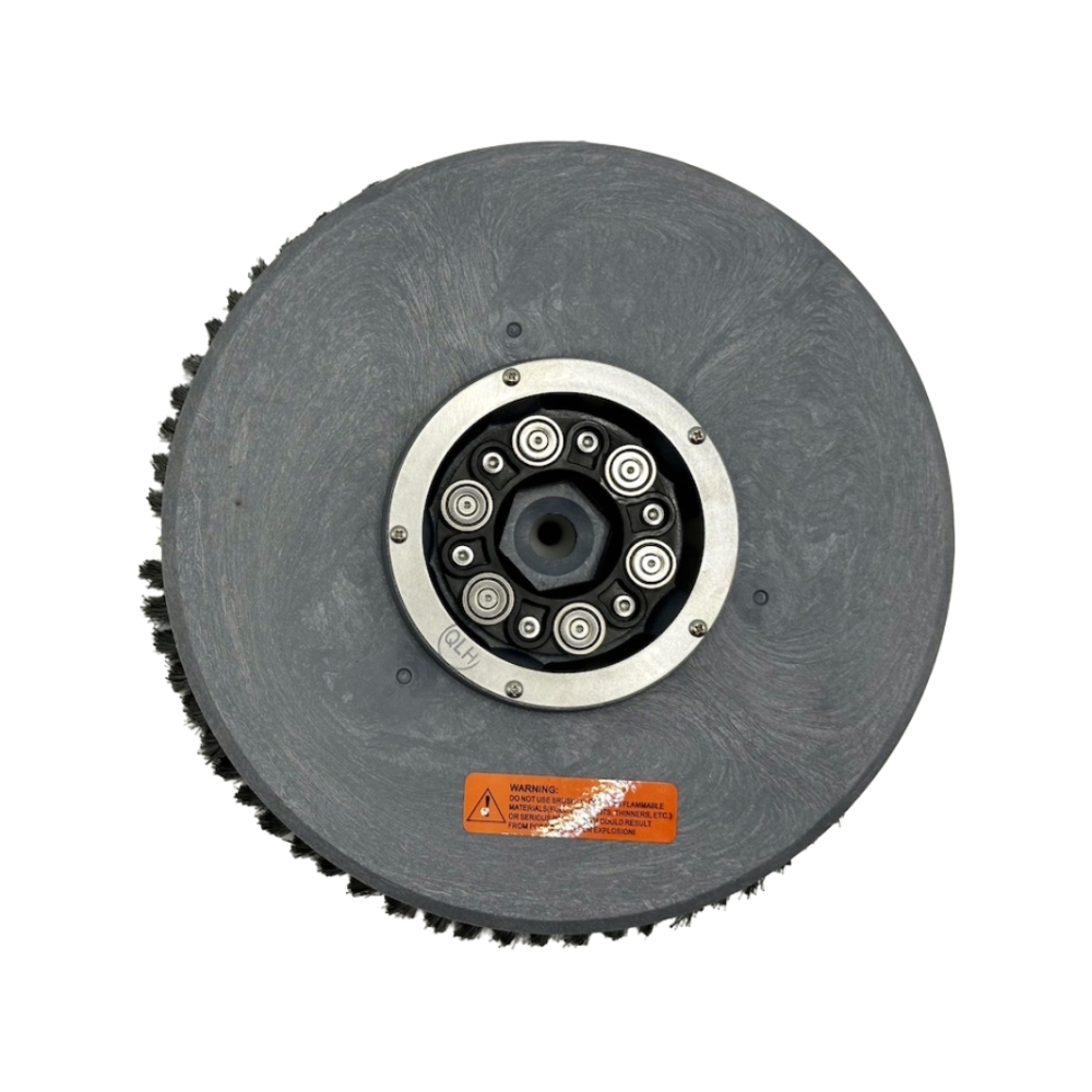 10" Magnetic Brush Disc Assembly (Black, 0.2mm)