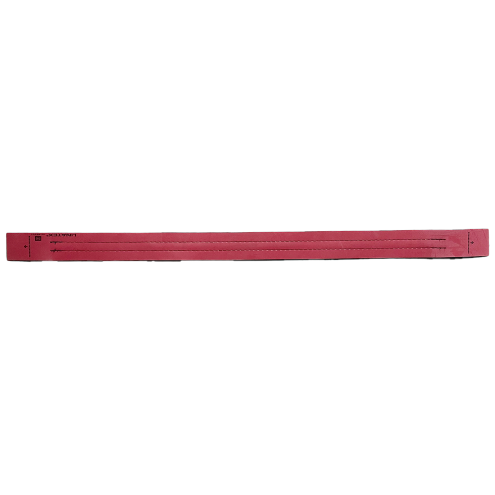 Rear Rubber Squeegee (Red, Quick-Release V Shape)