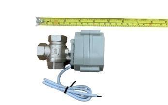 Electric Ball Valve (Three-Way,with 2-Pin Female Terminal)