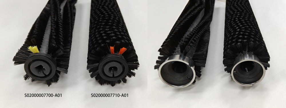 Rear  Roller Brush Assembly (Consumable, Black, Anti-Drop, Anti-Static)