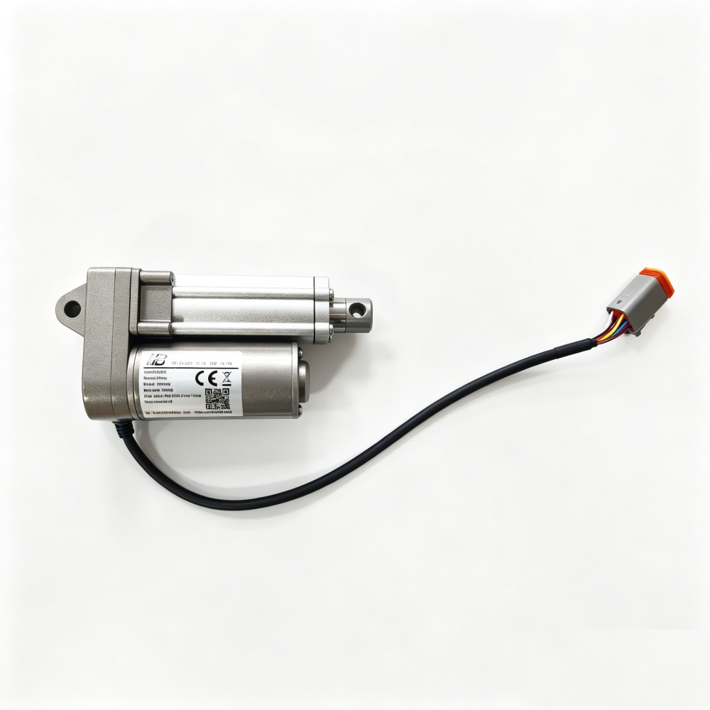 Brush deck actuator motor