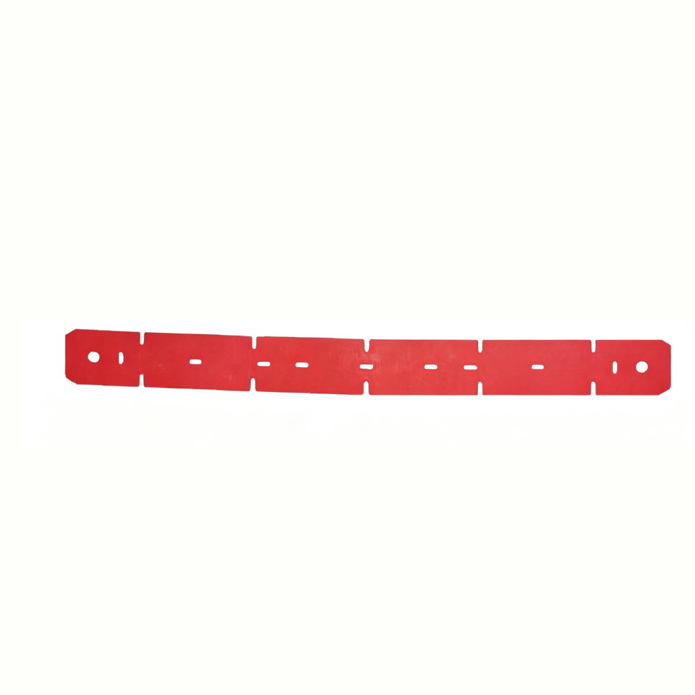 Front Rubber Squeegee (Red, Extended)