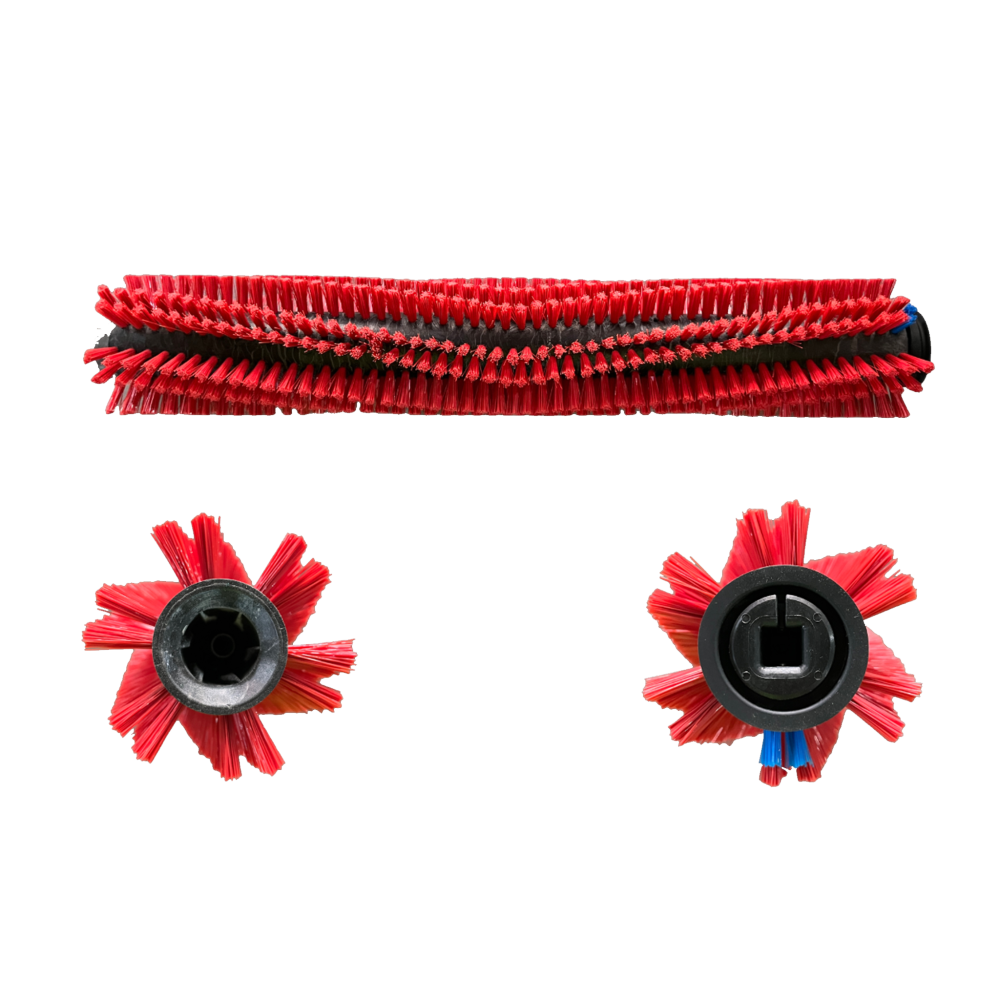 Anti-Drop Front Sweeping Brush Assembly-Red
