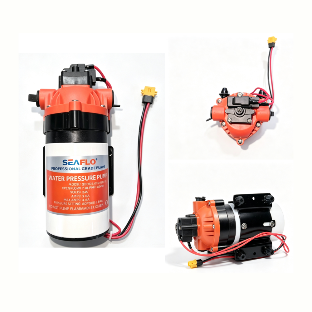 Diaphragm Pump Assembly (with Terminals)