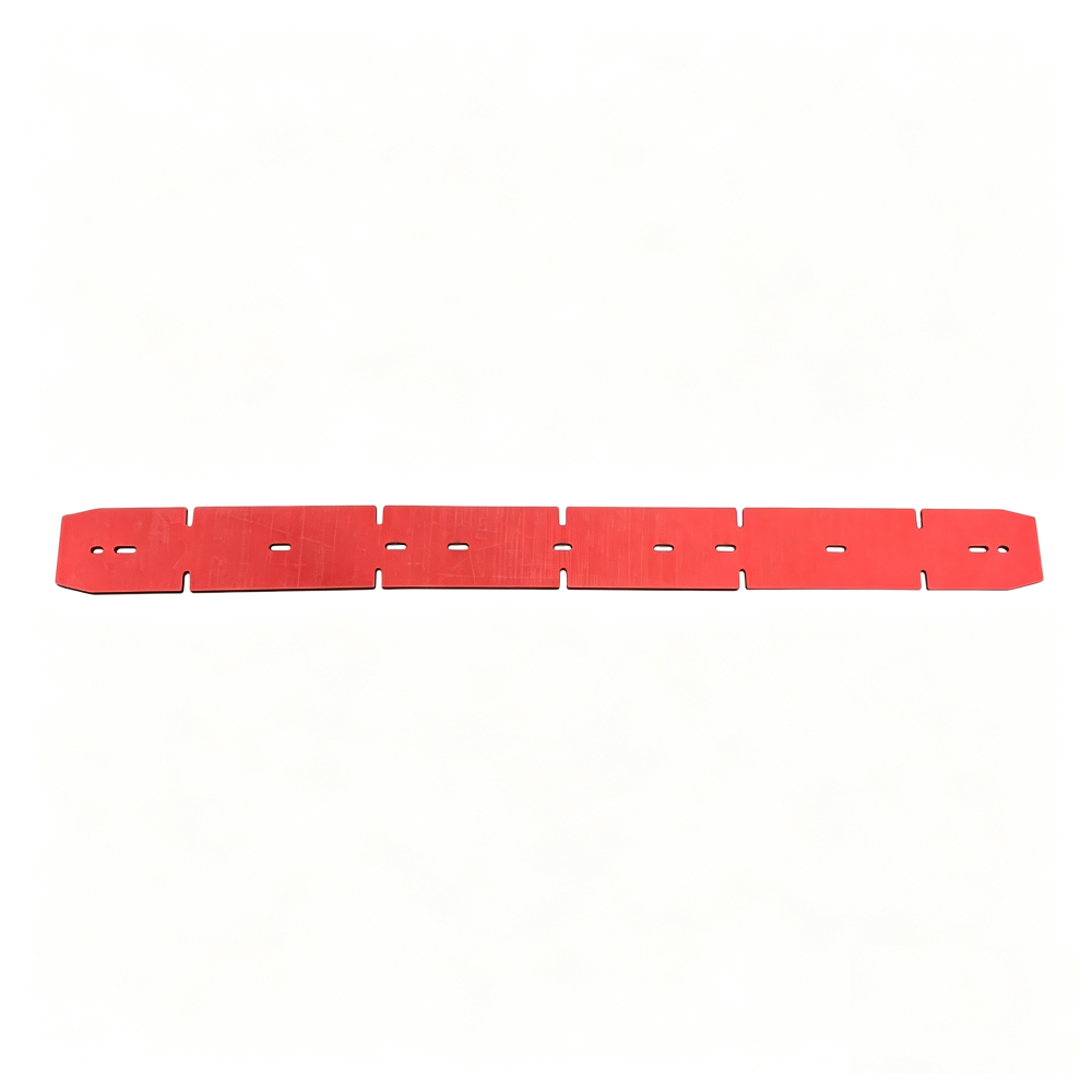 Front Rubber Squeegee (Red, Extended)