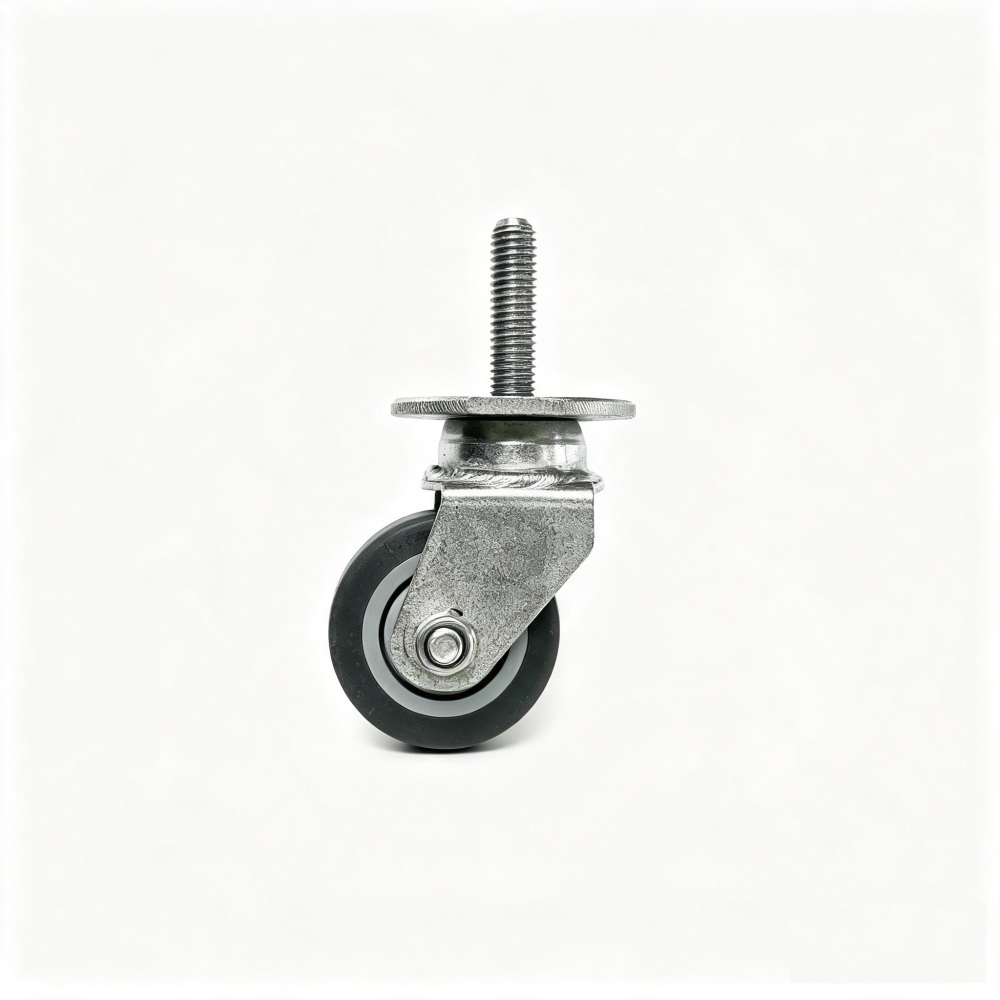 1.5" Swivel Caster (Fixed Height,Wear-Resistant,with Handle)