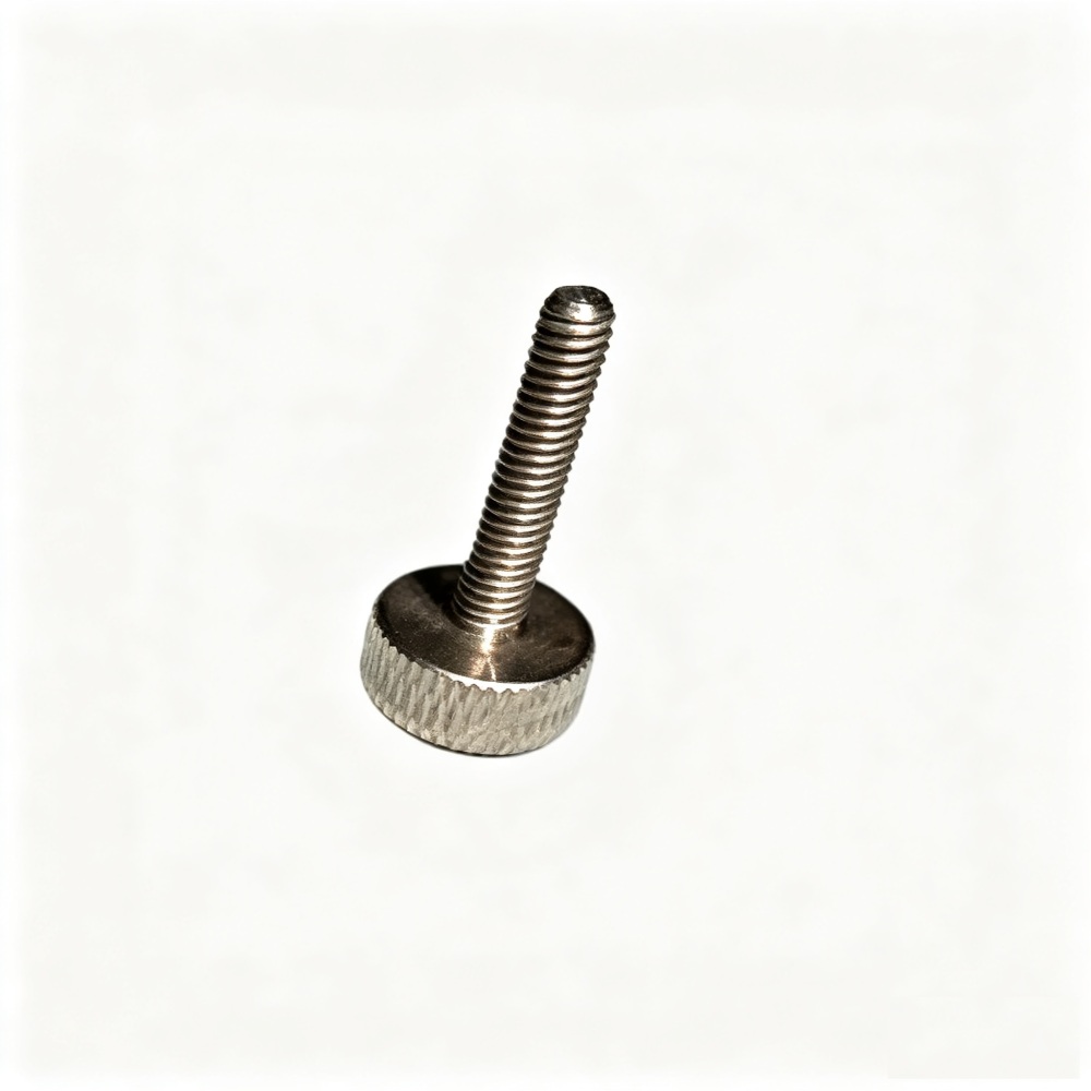Knurled Flat Head Screw