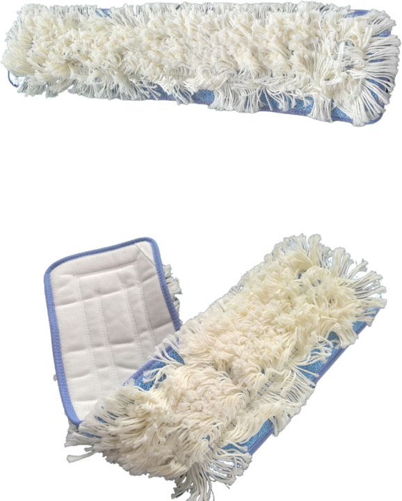 Dust Mop Cloth (Long Pile,White,710x170mm,