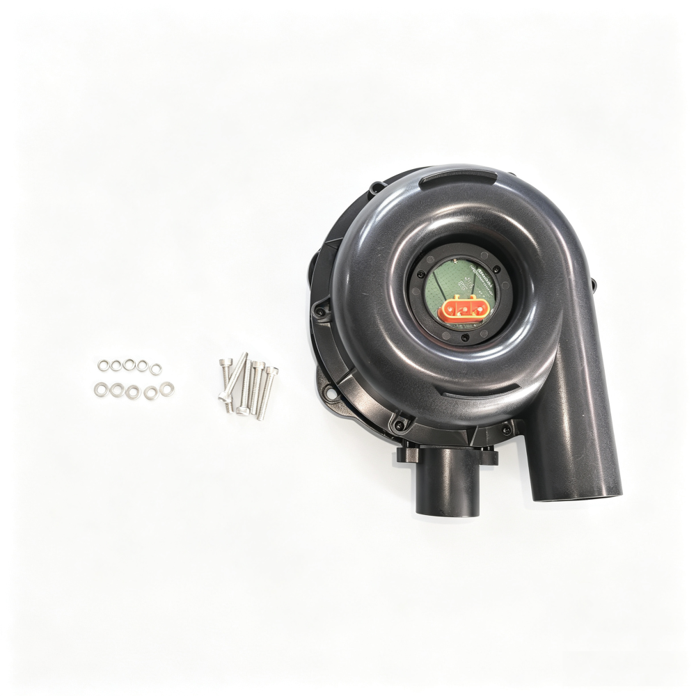 Split-Section Vacuum Motor Assembly