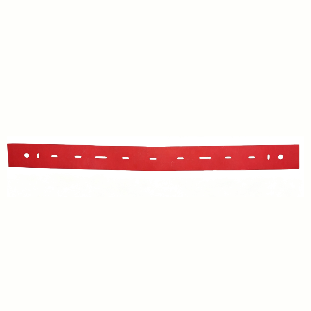 Rear Rubber Squeegee (Red, Extended)