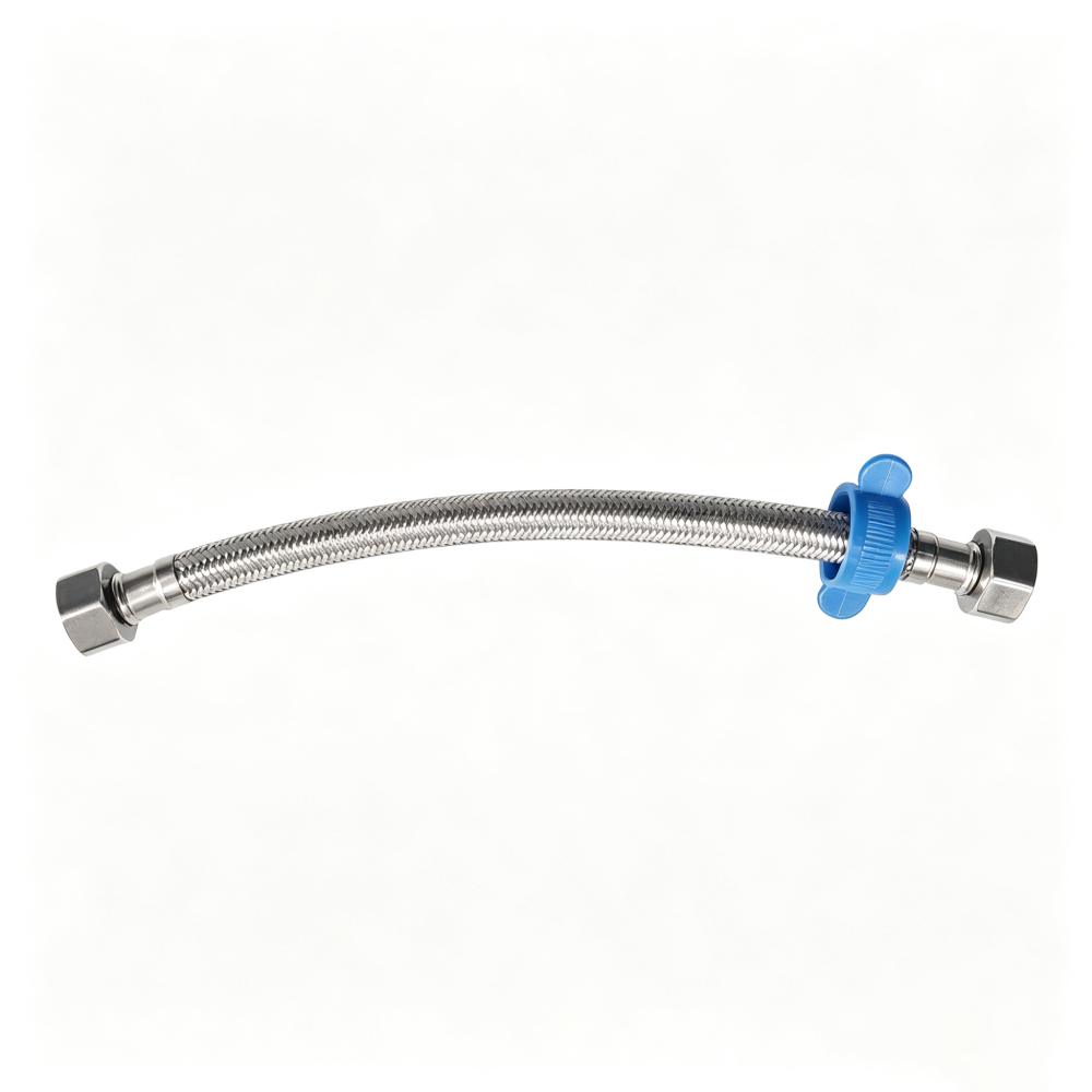 Hose (1/2", 30cm, Stainless Steel Braided)