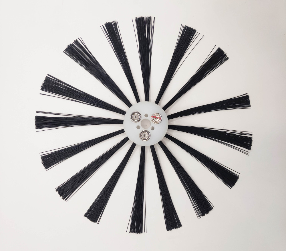 Side Brush Assembly (Soft Bristle, with 3 Magnets)