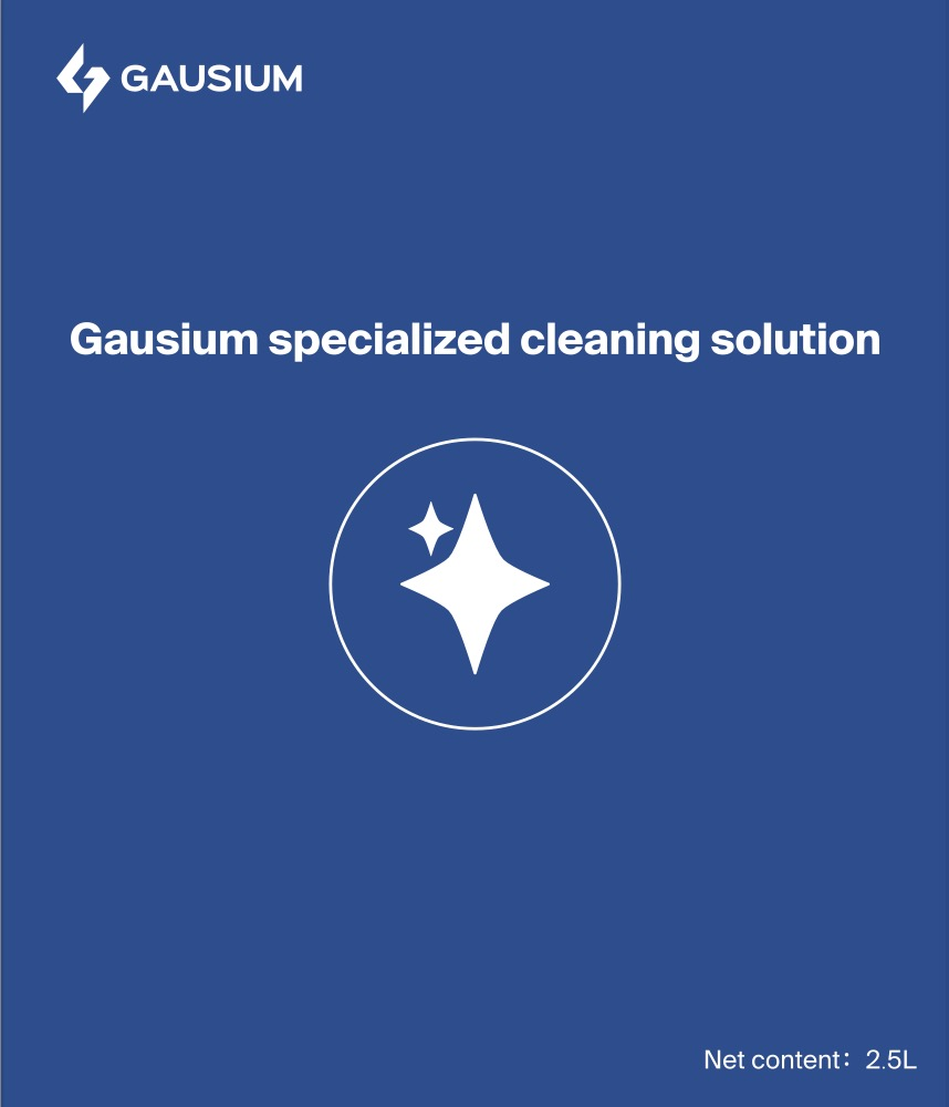 Phantas-Gausium Cleaning Solution Label