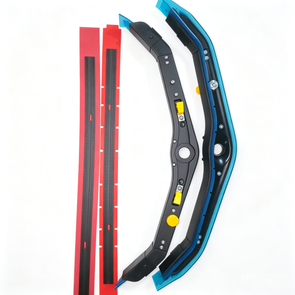 Quick-Release V-Shaped Squeegee Assembly (V3.0）