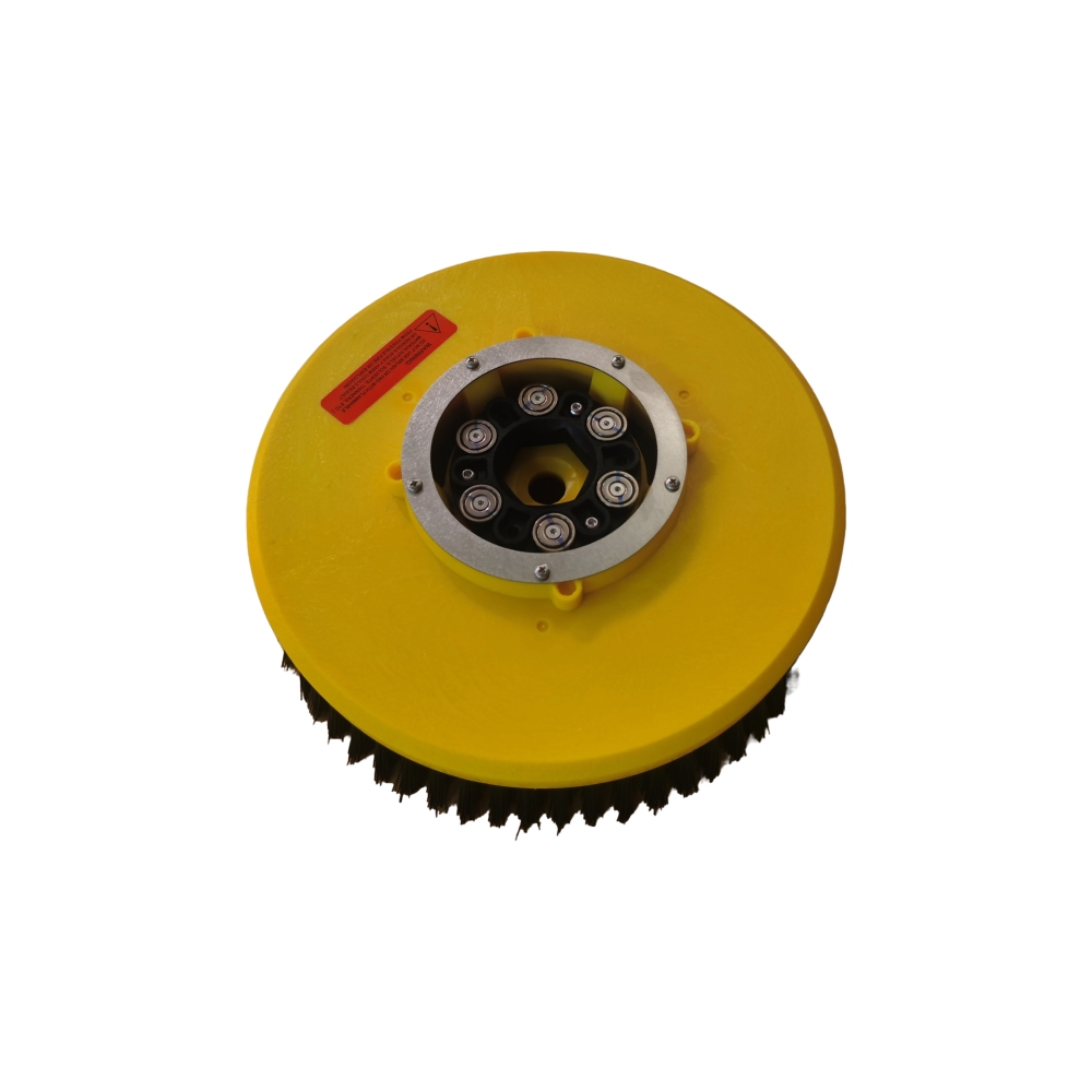 9" Magnetic Disc Brush Assembly (Consumable,Black,0.4mm,Filament,Pressurized Version)