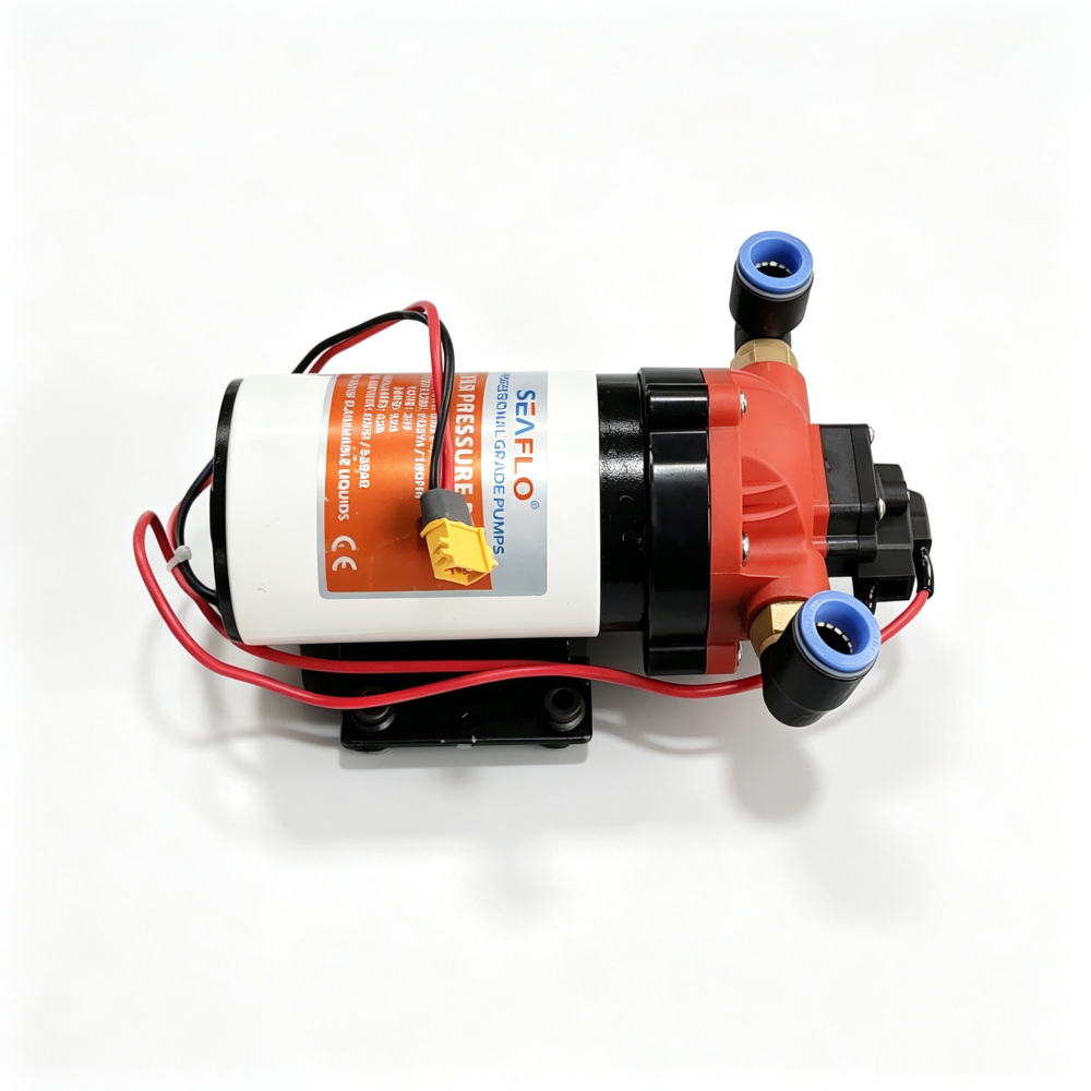 Filter Pump Assembly with Pneumatic Connector