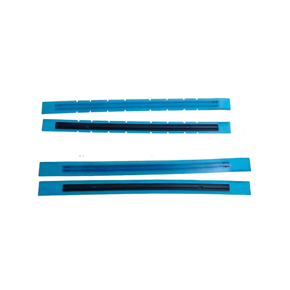 Front Rubber Squeegee(Blue,for V Shaped Water Scraper)