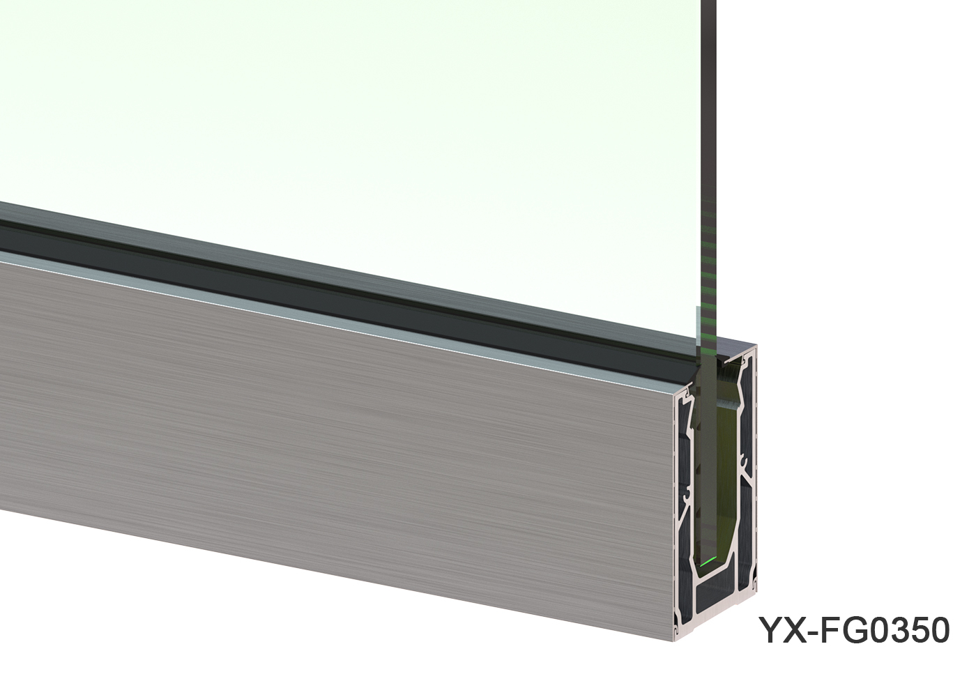 ALUMINUM CHANNEL FG0350 FRAMELESS GLASS SYSTEM,MY SHOP,ALUMINUM CHANNEL FG0350 FRAMELESS GLASS SYSTEM