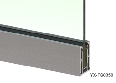 ALUMINUM CHANNEL FG0350 FRAMELESS GLASS SYSTEM,MY SHOP,ALUMINUM CHANNEL FG0350 FRAMELESS GLASS SYSTEM
