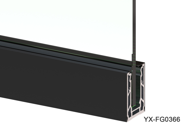 ALUMINUM CHANNEL FG0366 FRAMELESS GLASS SYSTEM,MY SHOP,ALUMINUM CHANNEL FG0366 FRAMELESS GLASS SYSTEM