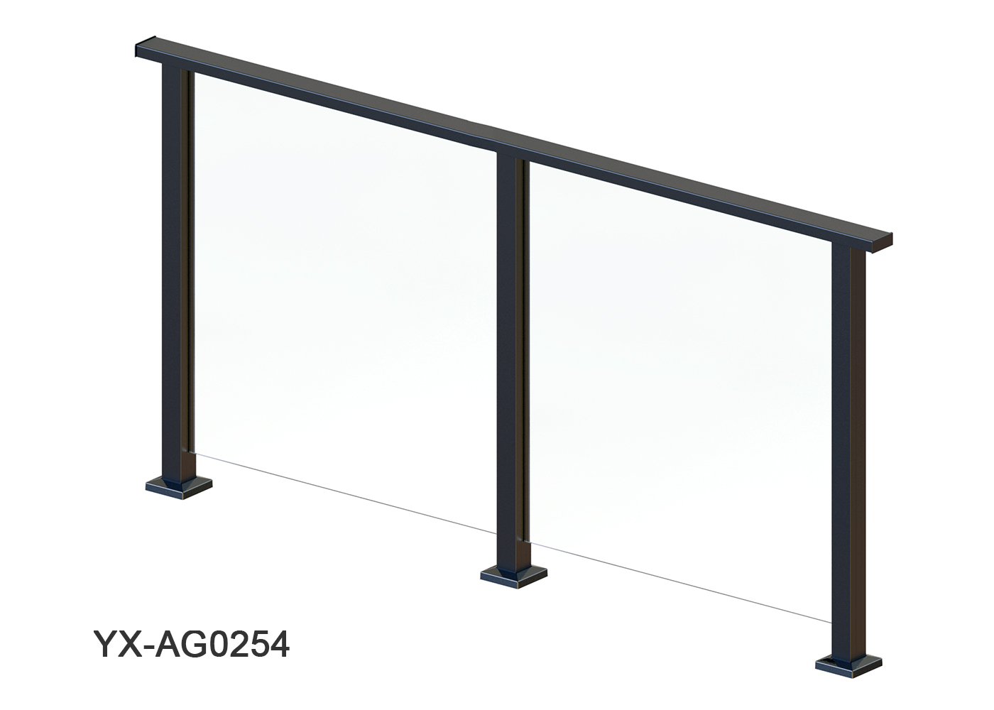 ALUMINUM AG0254 GLASS RAILING SYSTEM,MY SHOP,ALUMINUM AG0254 GLASS RAILING SYSTEM