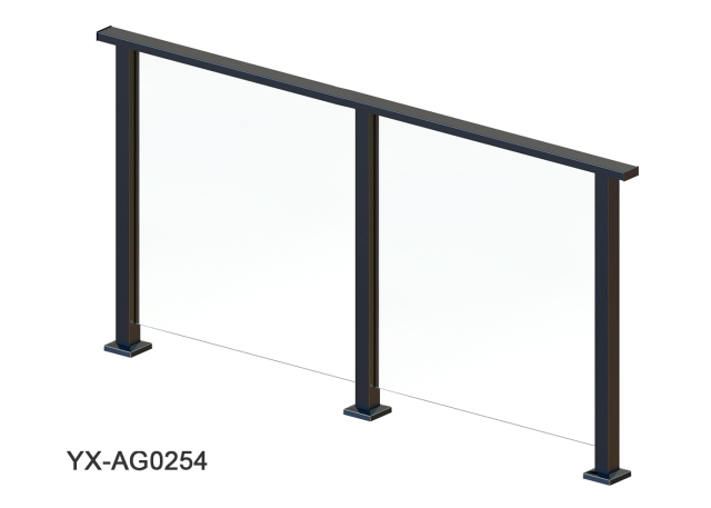ALUMINUM AG0254 GLASS RAILING SYSTEM,MY SHOP,ALUMINUM AG0254 GLASS RAILING SYSTEM