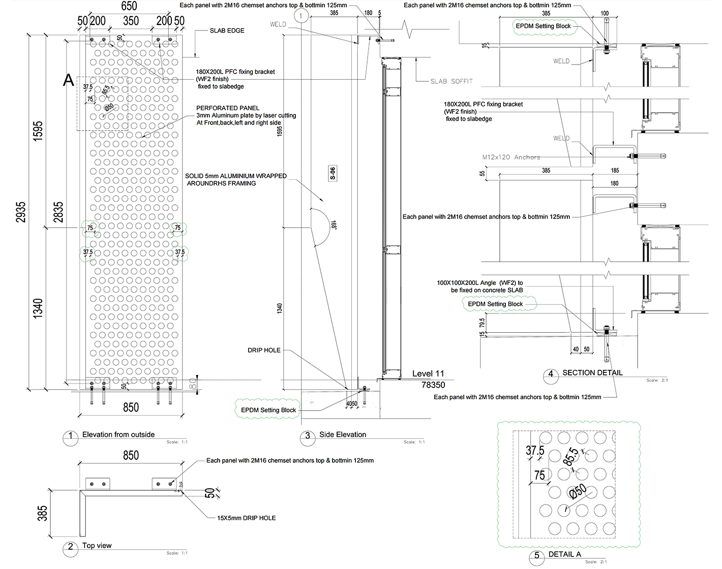 Project shop drawing
