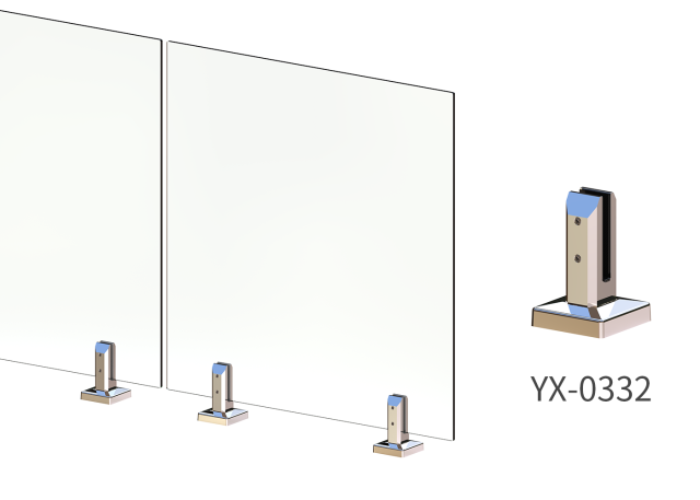 SPIGOT FG0332 FRAMELESS GLASS SYSTEM,Yuexinghardware,SPIGOT FG0332 FRAMELESS GLASS SYSTEM